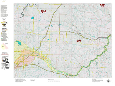 HuntData LLC Colorado Unit 141 Bear Concentrations digital map