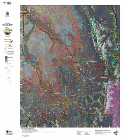HuntData LLC Colorado Unit 171 Turkey, Goose, and Pheasant Concentration Map digital map