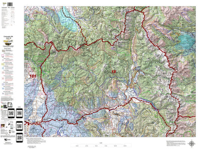 HuntData LLC Colorado Unit 18 Elk Concentration Map digital map