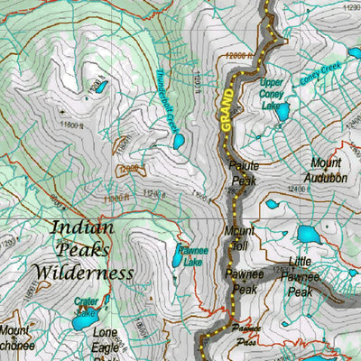 HuntData LLC Colorado Unit 20 Bear Concentrations digital map