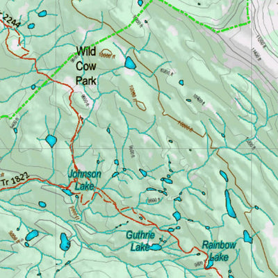 HuntData LLC Colorado Unit 24 Bear Concentrations digital map