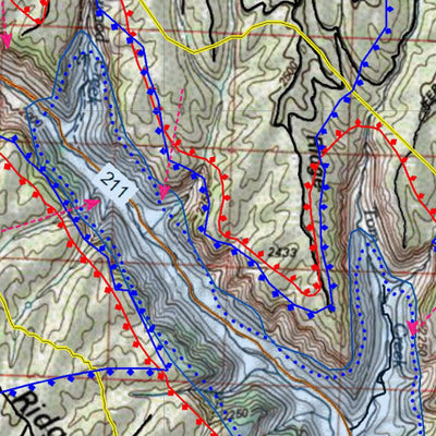 HuntData LLC Colorado Unit 31 Elk Concentration Map digital map