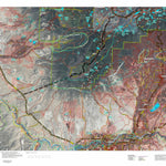 HuntData LLC Colorado Unit 411 Turkey, Goose, and Pheasant Concentration Map digital map