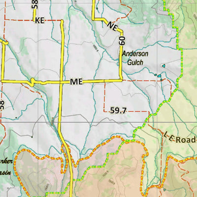 HuntData LLC Colorado Unit 421 Bear Concentrations digital map