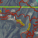 HuntData LLC Colorado Unit 44 Turkey, Goose, and Pheasant Concentration Map digital map
