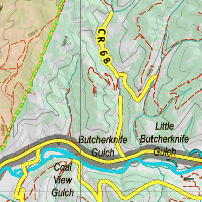 HuntData LLC Colorado Unit 441 Bear Concentrations digital map