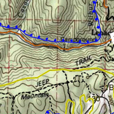 HuntData LLC Colorado Unit 47 Elk Concentration Map digital map