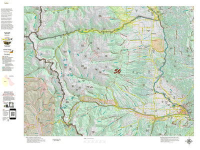 HuntData LLC Colorado Unit 56 Bear Concentrations digital map