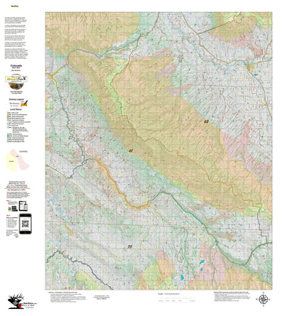 HuntData LLC Colorado Unit 61 Bear Concentrations digital map