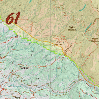 HuntData LLC Colorado Unit 61 Bear Concentrations digital map