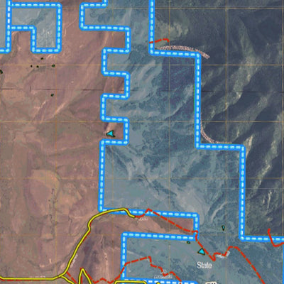 HuntData LLC Colorado Unit 7 Turkey, Goose, and Pheasant Concentration Map digital map