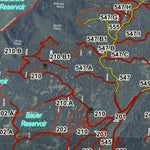 HuntData LLC Colorado Unit 71 Turkey, Goose, and Pheasant Concentration Map digital map