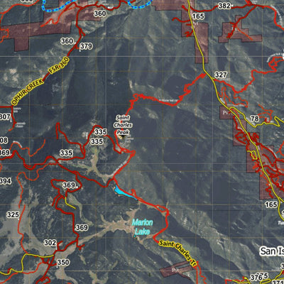 HuntData LLC Colorado Unit 84 Turkey, Goose, and Pheasant Concentration Map digital map