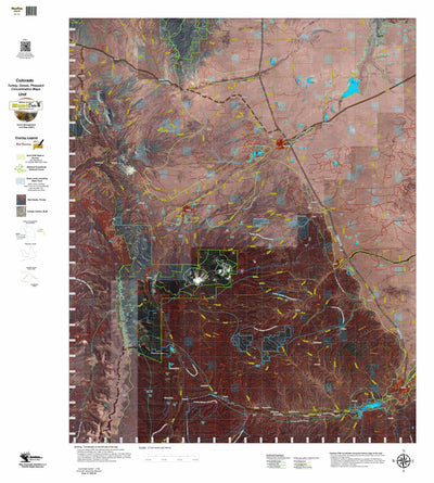 HuntData LLC Colorado Unit 85 Turkey, Goose, and Pheasant Concentration Map digital map