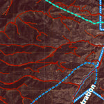 HuntData LLC Colorado Unit 851 Turkey, Goose, and Pheasant Concentration Map digital map