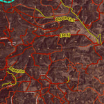 HuntData LLC Colorado Unit 851 Turkey, Goose, and Pheasant Concentration Map digital map