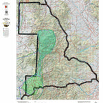 HuntData LLC HuntData Arizona Elk Hunt Unit 17A Game Concentration Map digital map