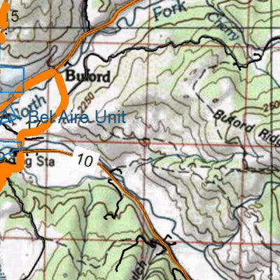 HuntData LLC HuntData Colorado Unit 24 Topo digital map