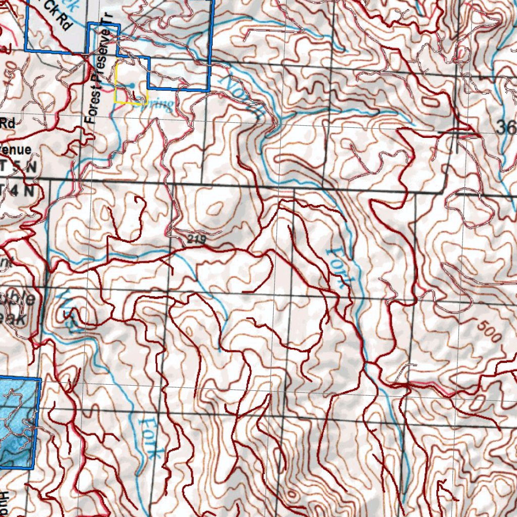 Oregon Hunting Unit 10, Saddle Mtn Land Ownership Map by HuntData LLC ...