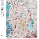 HuntData LLC Oregon Hunting Unit 11, Scappose Land Ownership Map digital map