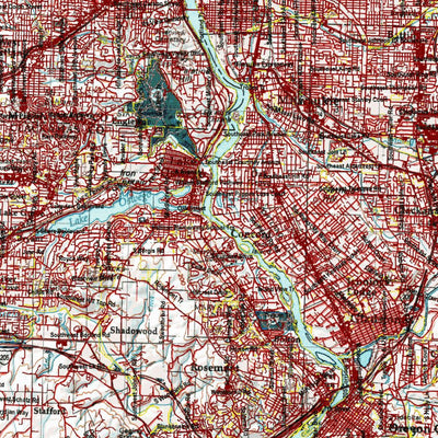 HuntData LLC Oregon Hunting Unit 16 North, Santiam Land Ownership Map digital map