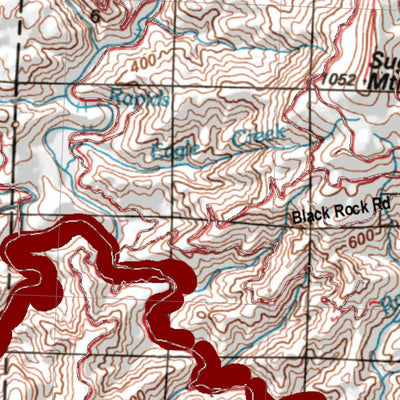 HuntData LLC Oregon Hunting Unit 17, Stott Mtn Land Ownership Map digital map