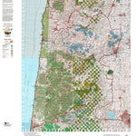 HuntData LLC Oregon Hunting Unit 18, Alsea Land Ownership Map digital map