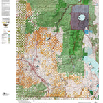 HuntData LLC Oregon Hunting Unit 30 North, Rogue Land Ownership Map digital map