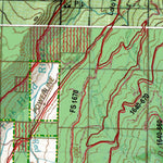 HuntData LLC Oregon Hunting Unit 42, Hood Land Ownership Map digital map