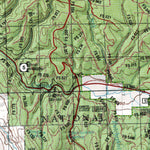 HuntData LLC Oregon Hunting Unit 49, Ukiah Land Ownership Map digital map