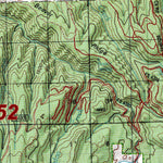 HuntData LLC Oregon Hunting Unit 52, Starkey Land Ownership Map digital map