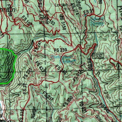 HuntData LLC Oregon Hunting Unit 56, Wenaha Land Ownership Map digital map