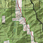 HuntData LLC Oregon Hunting Unit 61, Imnaha Land Ownership Map digital map