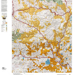 HuntData LLC Oregon Hunting Unit 64, Lookout Mtn Land Ownership Map digital map