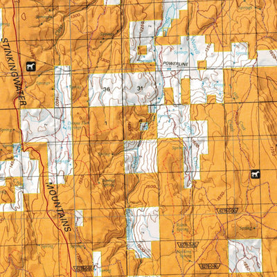 HuntData LLC Oregon Hunting Unit 66 North, Malheur Land Ownership Map digital map