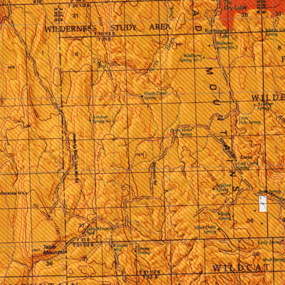 HuntData LLC Oregon Hunting Unit 69 East, Steens Mtn Land Ownership Map digital map