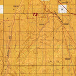 HuntData LLC Oregon Hunting Unit 73 North, Wagontire Land Ownership Map digital map