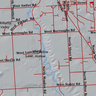 HuntData LLC Washington Hunting Unit(s) 124 Landownership Map digital map