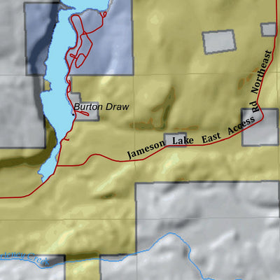 HuntData LLC Washington Hunting Unit(s) 254 Landownership Map digital map