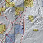 HuntData LLC Washington Hunting Unit(s) 372 Landownership Map digital map