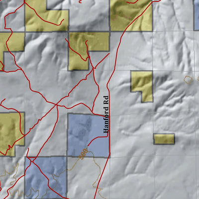 HuntData LLC Washington Hunting Unit(s) 372 Landownership Map digital map