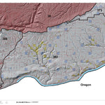 HuntData LLC Washington Hunting Unit(s) 382 Landownership Map digital map