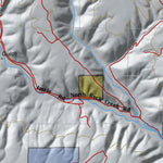 HuntData LLC Washington Hunting Unit(s) 382 Landownership Map digital map