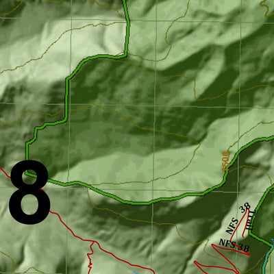 HuntData LLC Washington Hunting Unit(s) 418 Landownership Map digital map