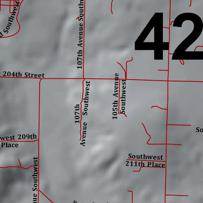 HuntData LLC Washington Hunting Unit(s) 422 Landownership Map digital map