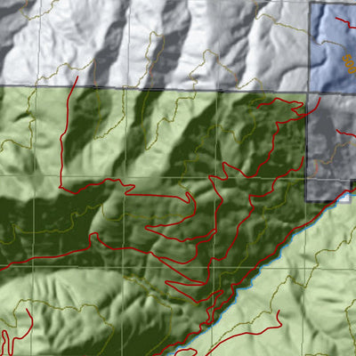 HuntData LLC Washington Hunting Unit(s) 437 Landownership Map digital map