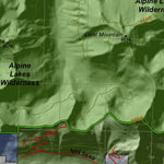 HuntData LLC Washington Hunting Unit(s) 460 Landownership Map digital map
