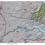 HuntData LLC Washington Hunting Unit(s) 505 Landownership Map digital map