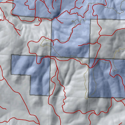 HuntData LLC Washington Hunting Unit(s) 520 Landownership Map digital map