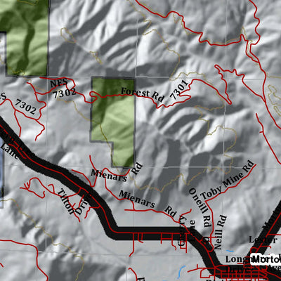 HuntData LLC Washington Hunting Unit(s) 520 Landownership Map digital map